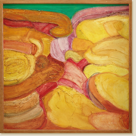 Painted Desert III (Green Sky) by Elizabeth Delson