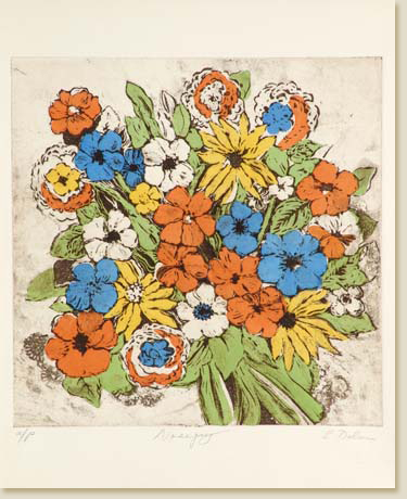 Flower Series 06: Nosegay by Elizabeth Delson