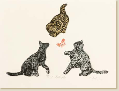 Cats Series 05: Poor Butterfly by Elizabeth Delson