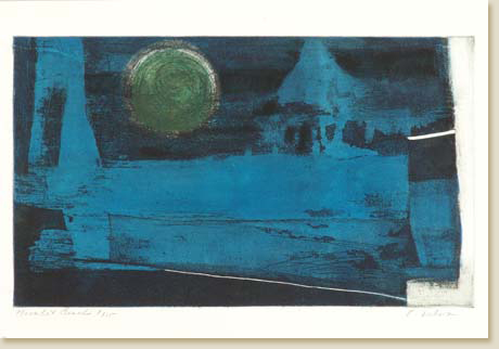 Moonlit Beach by Elizabeth Delson