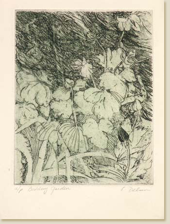 Budding Garden by Elizabeth Delson