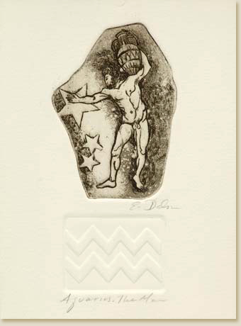 Signs of the Zodiac 12: Aquarius, the Man by Elizabeth Delson