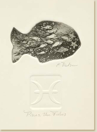Signs of the Zodiac 13: Pisces, the Fishes by Elizabeth Delson